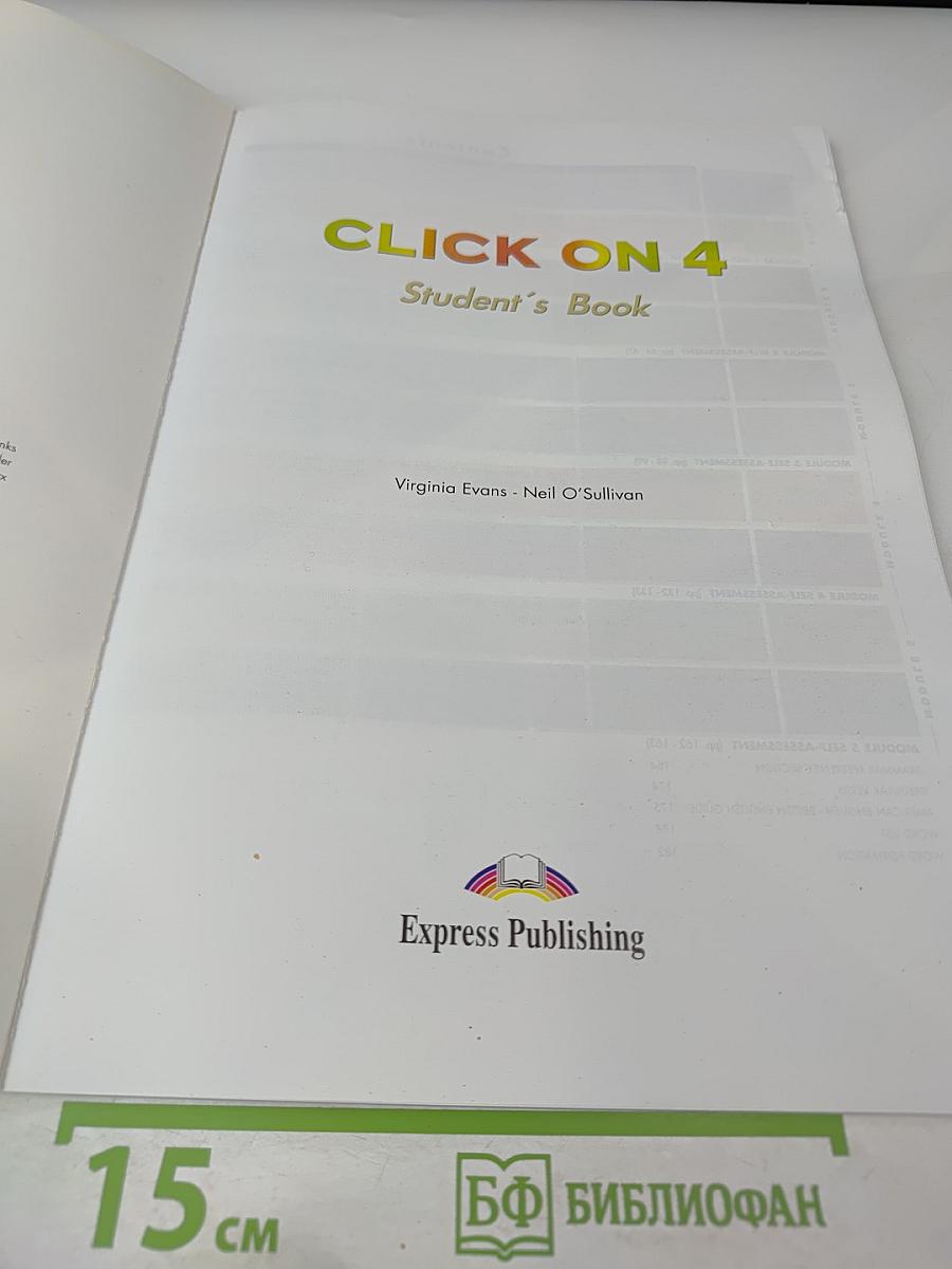 CLICK ON 4 Student's Book