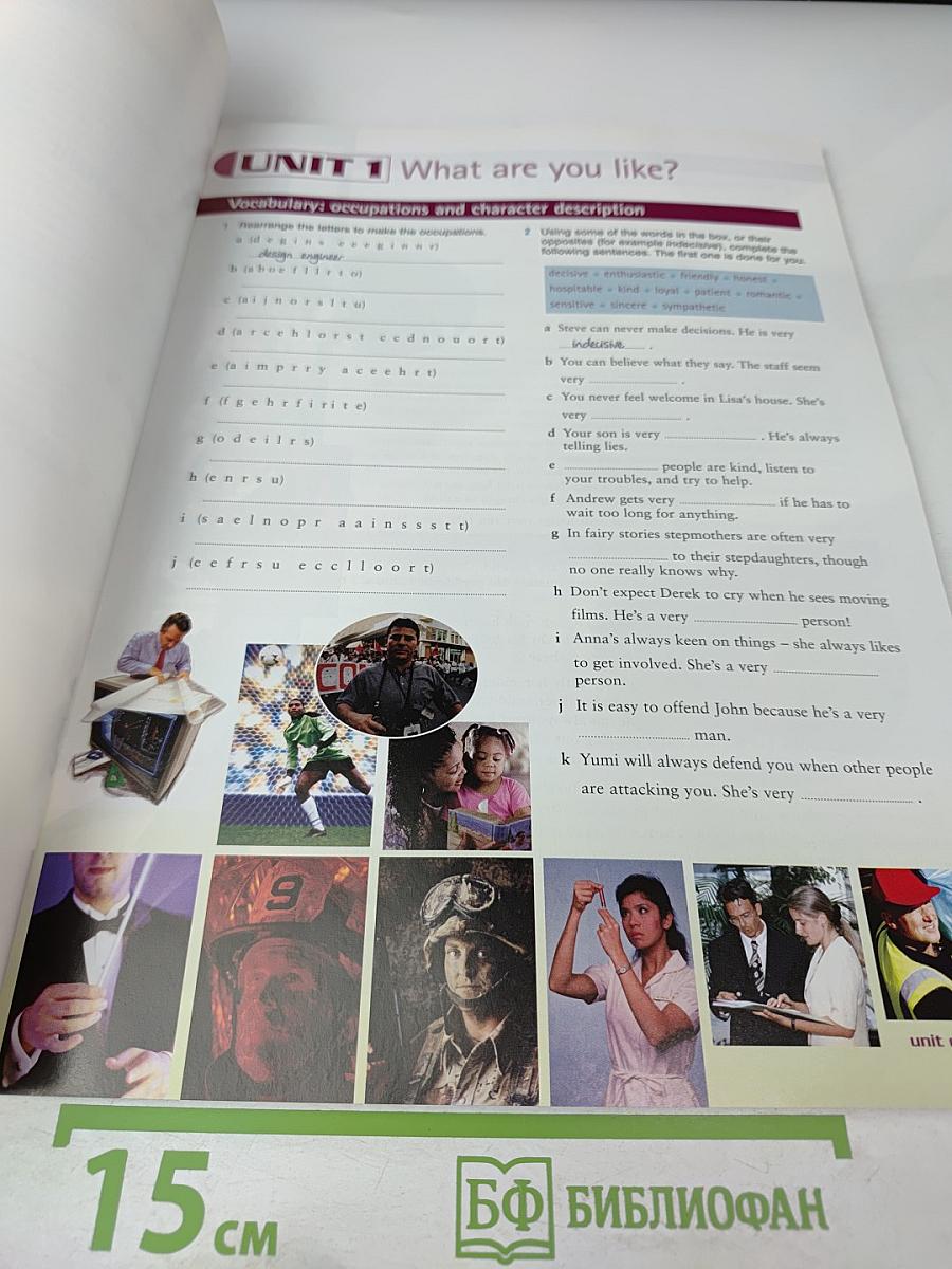 Just Right Intermediate Workbook with Answer Key