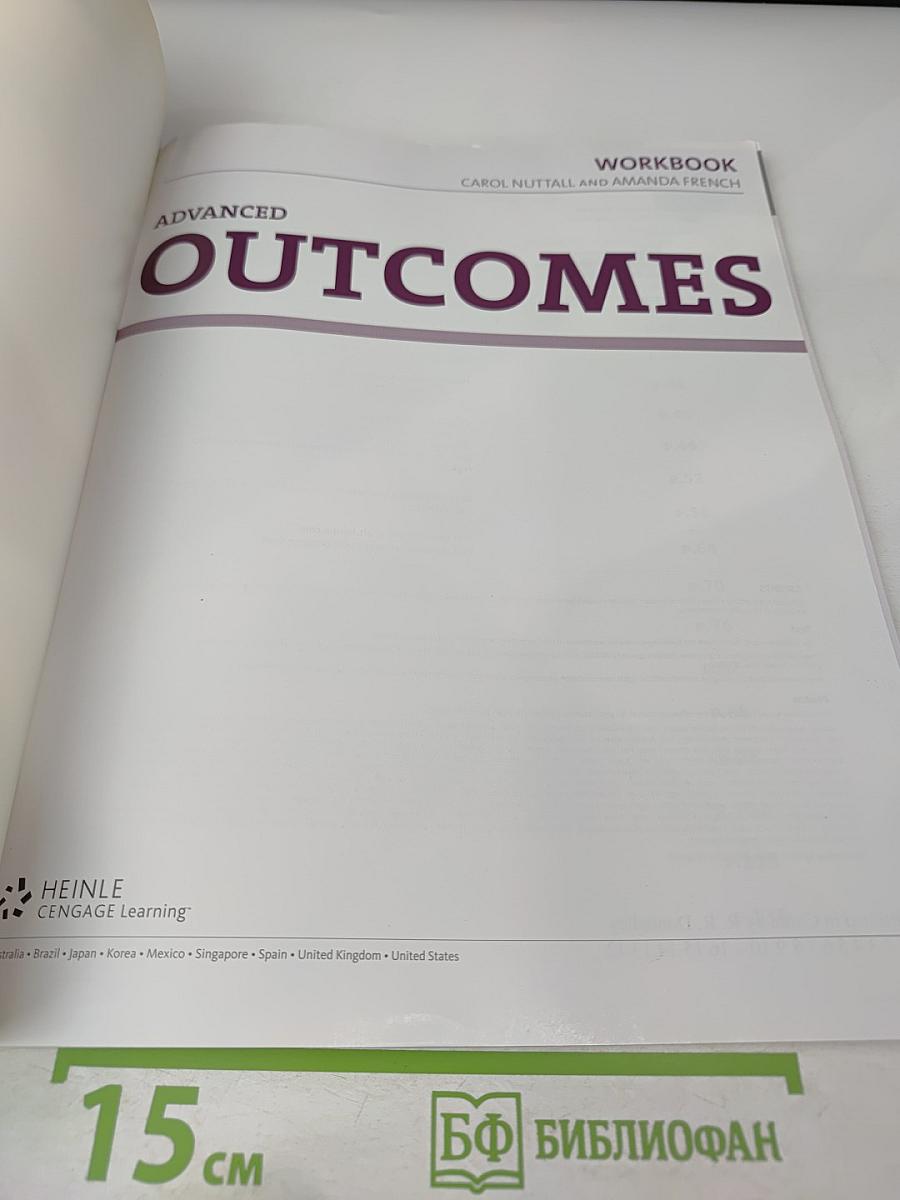 Outcomes Advanced Workbook