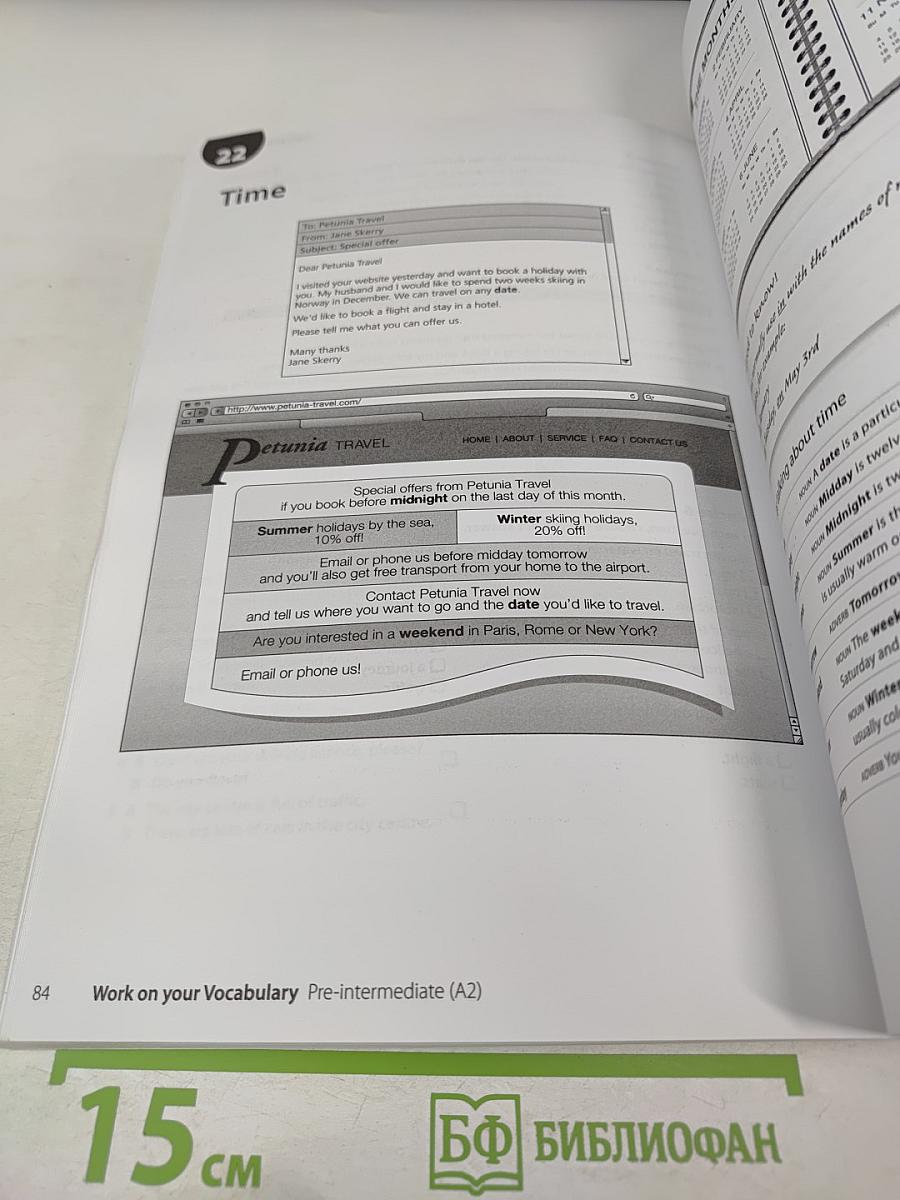 Work on your Vocabulary Pre-intermediate (A2)