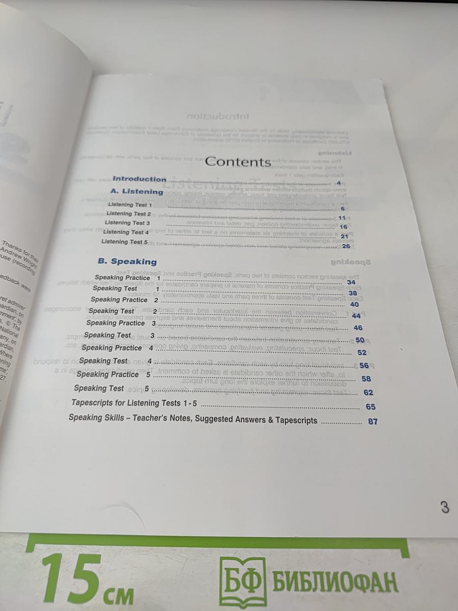 Listening & Speaking Skills 1 For the Revised Cambridge Proficiency Exam Teacher's Book