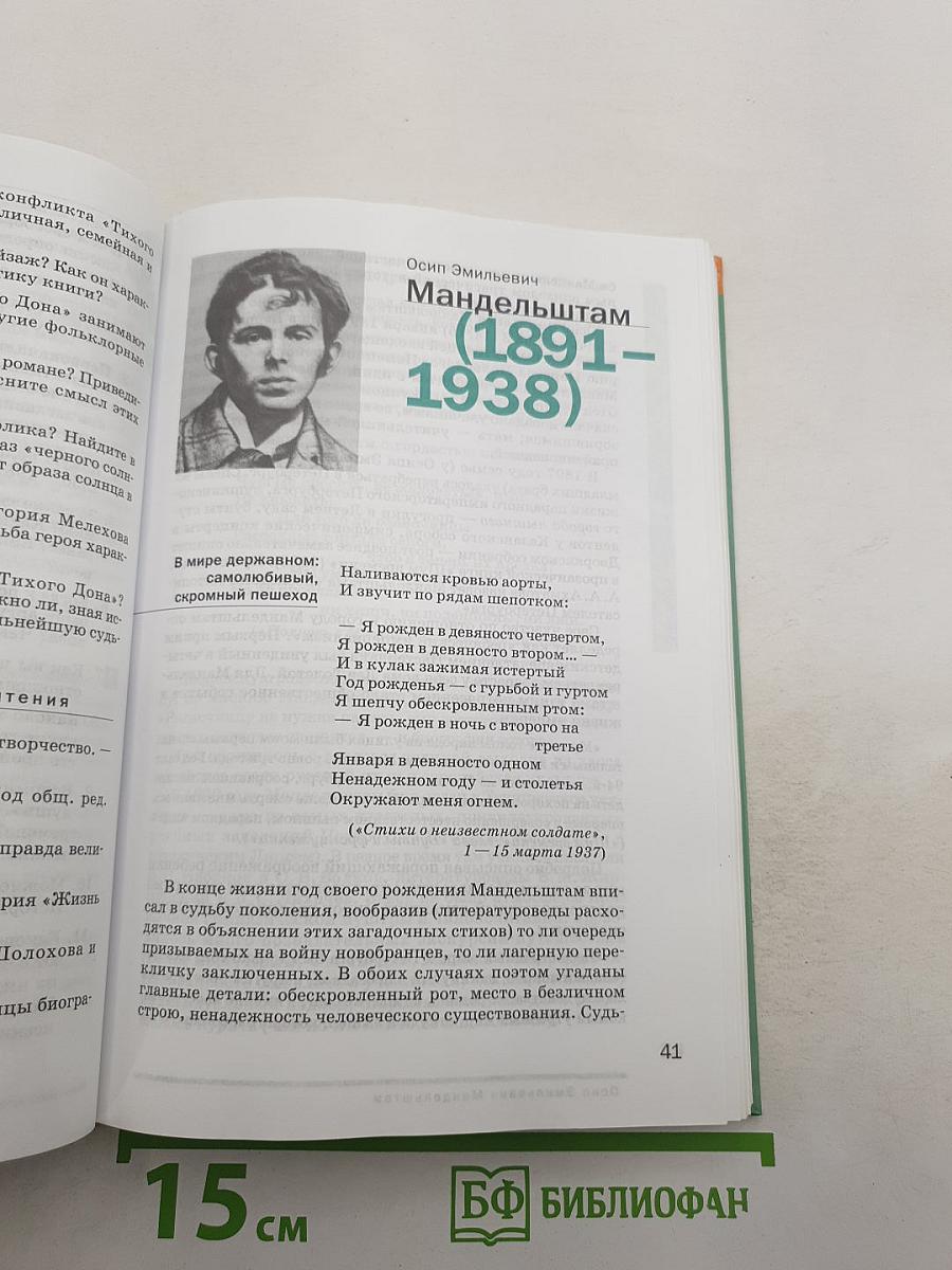 Литература. Учебник для 11 класса (базовый уровень). В двух частях. Часть 2
