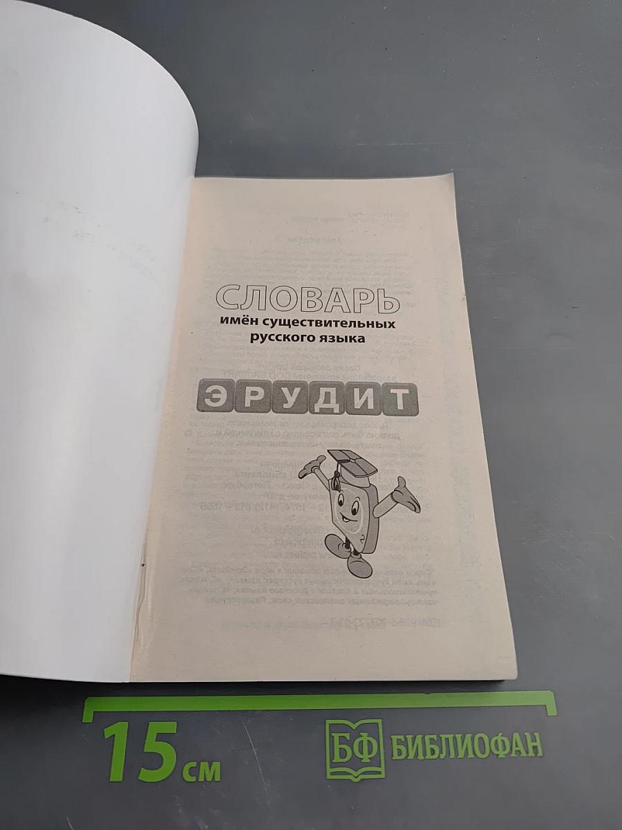 Словарь имён существительных русского языка Эрудит