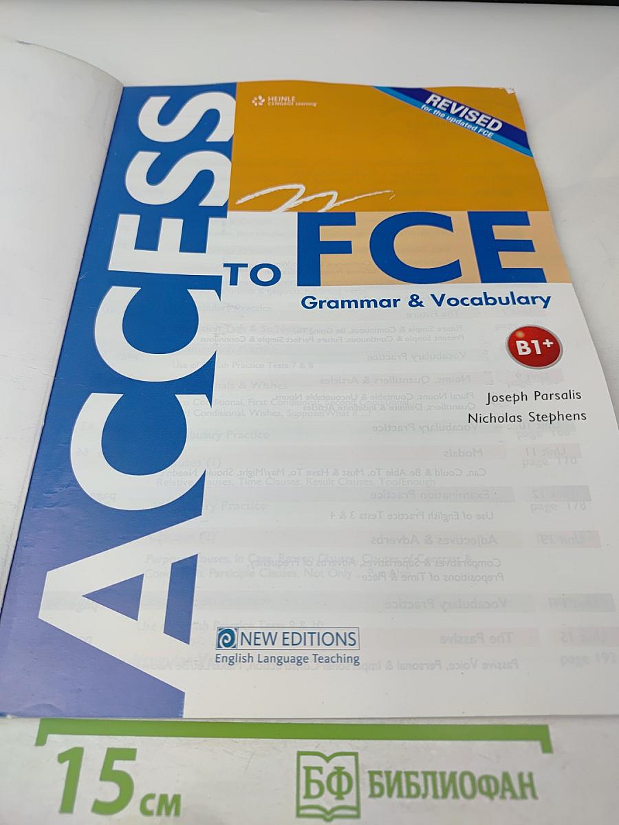 Access to FCE Grammar & Vocabulary