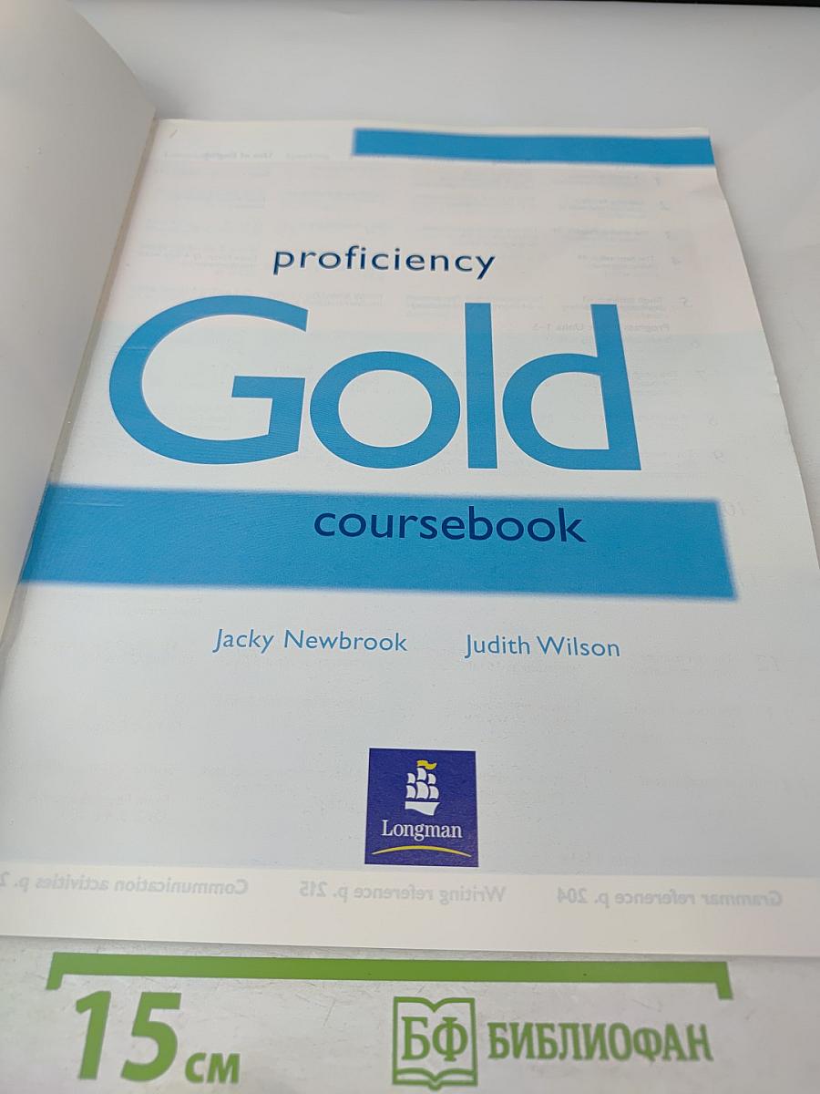 Proficiency Gold Coursebook
