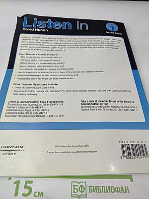 Listen In Book 1 Teacher's Edition Second Edition