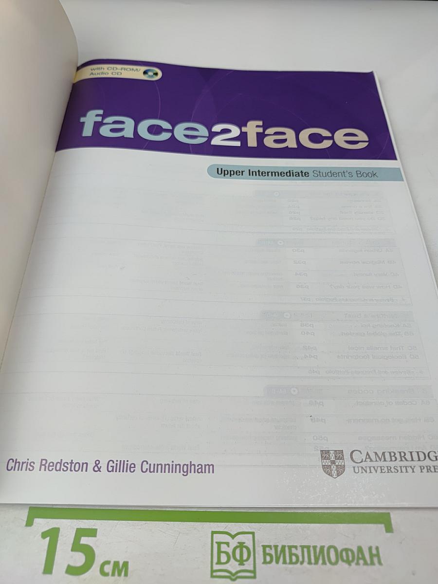 face2face Upper Intermediate Student's Book