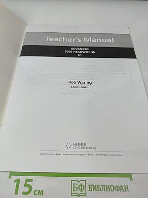 Teacher's Manual: Advanced 3000 Headwords C1
