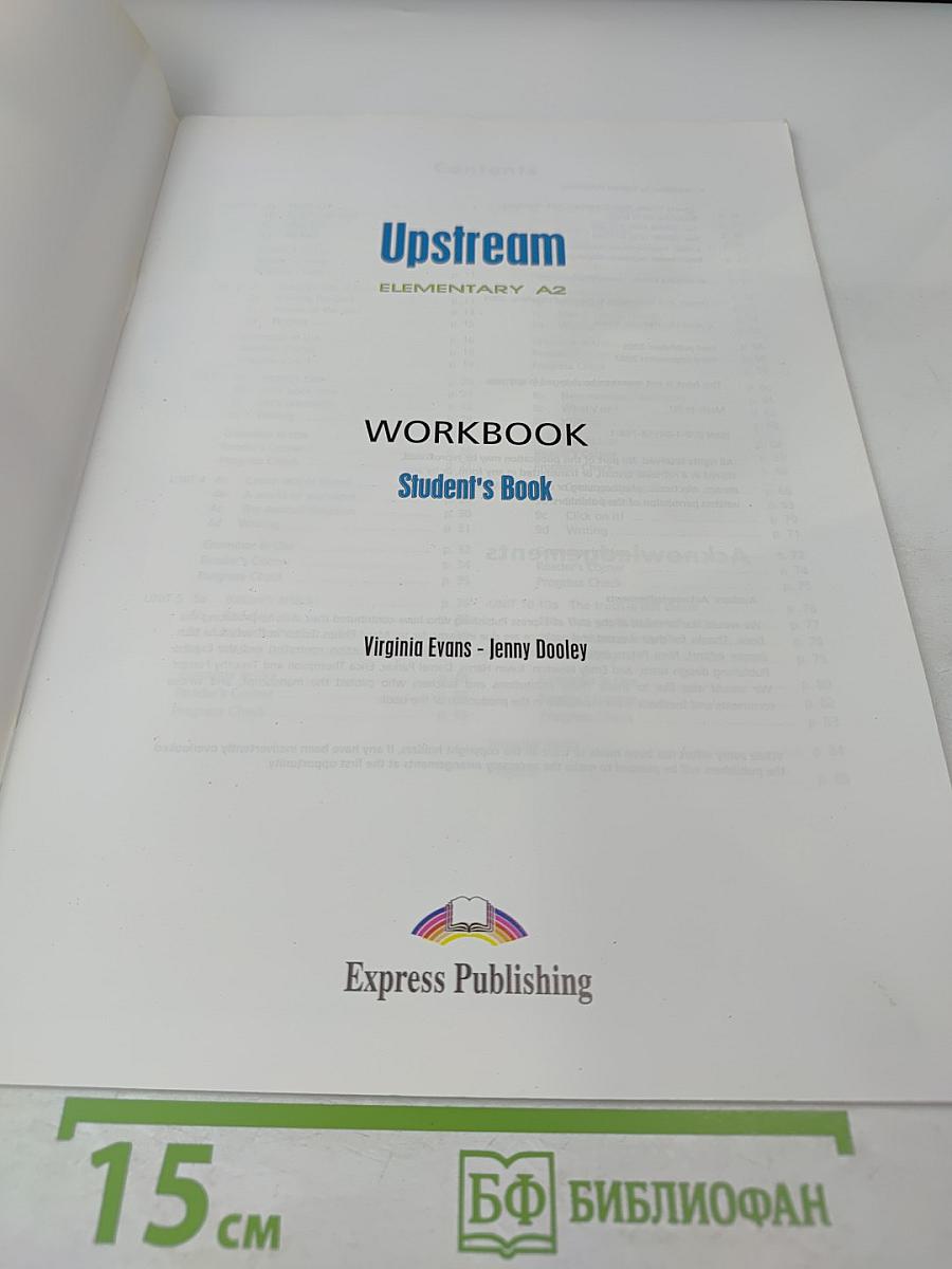 Upstream Elementary A2 Workbook Student's Book