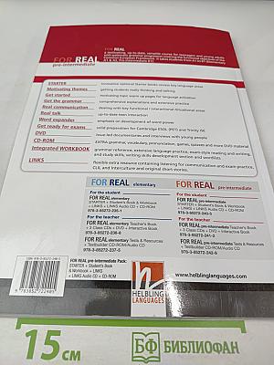 FOR REAL pre-intermediate Student's Book & Workbook
