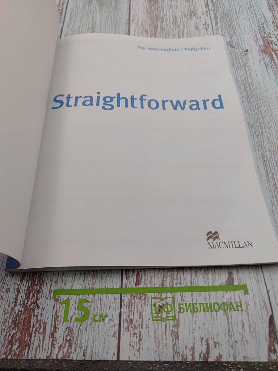 Straightforward Pre-intermediate Student's Book