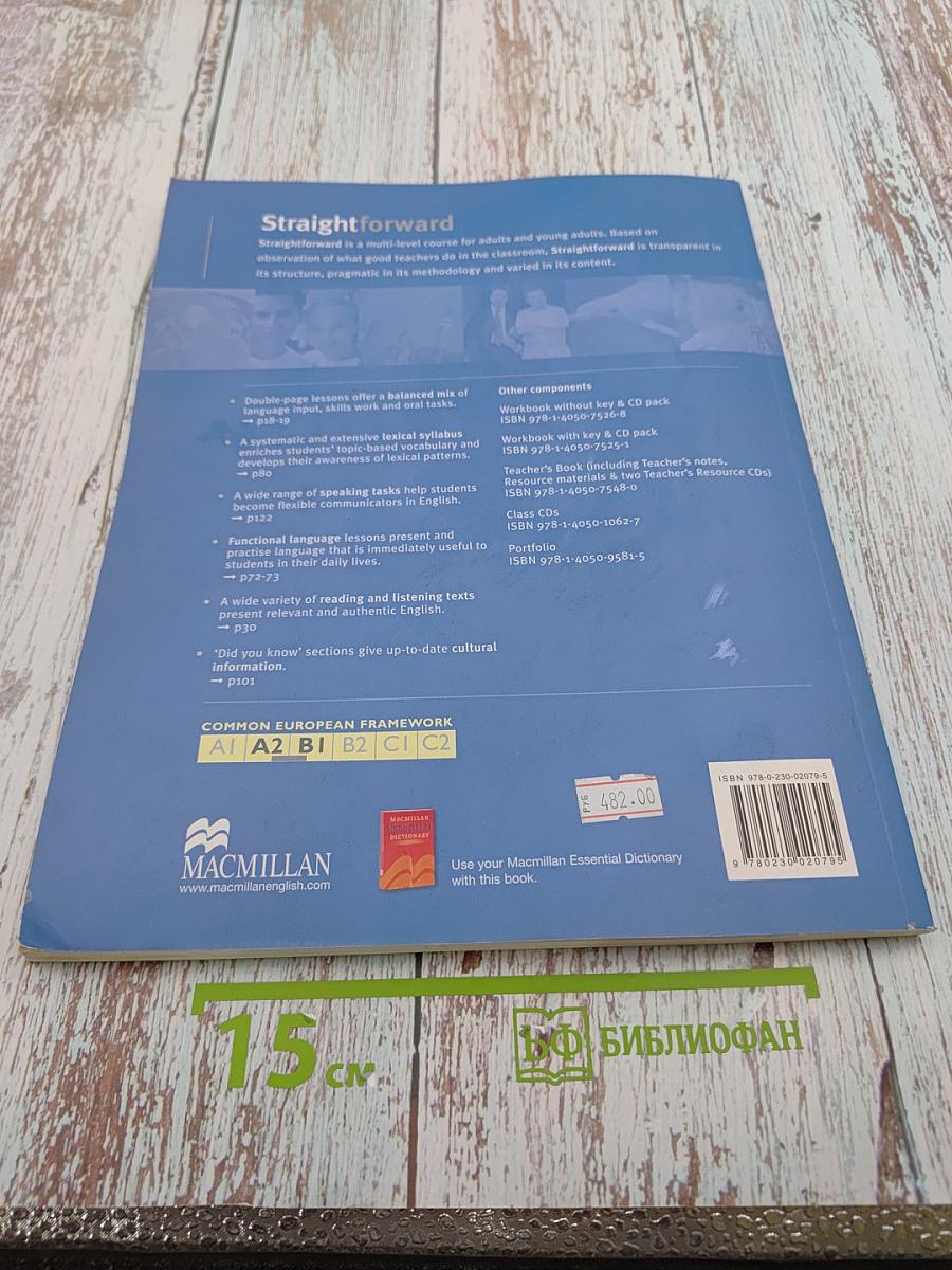 Straightforward Pre-intermediate Student's Book