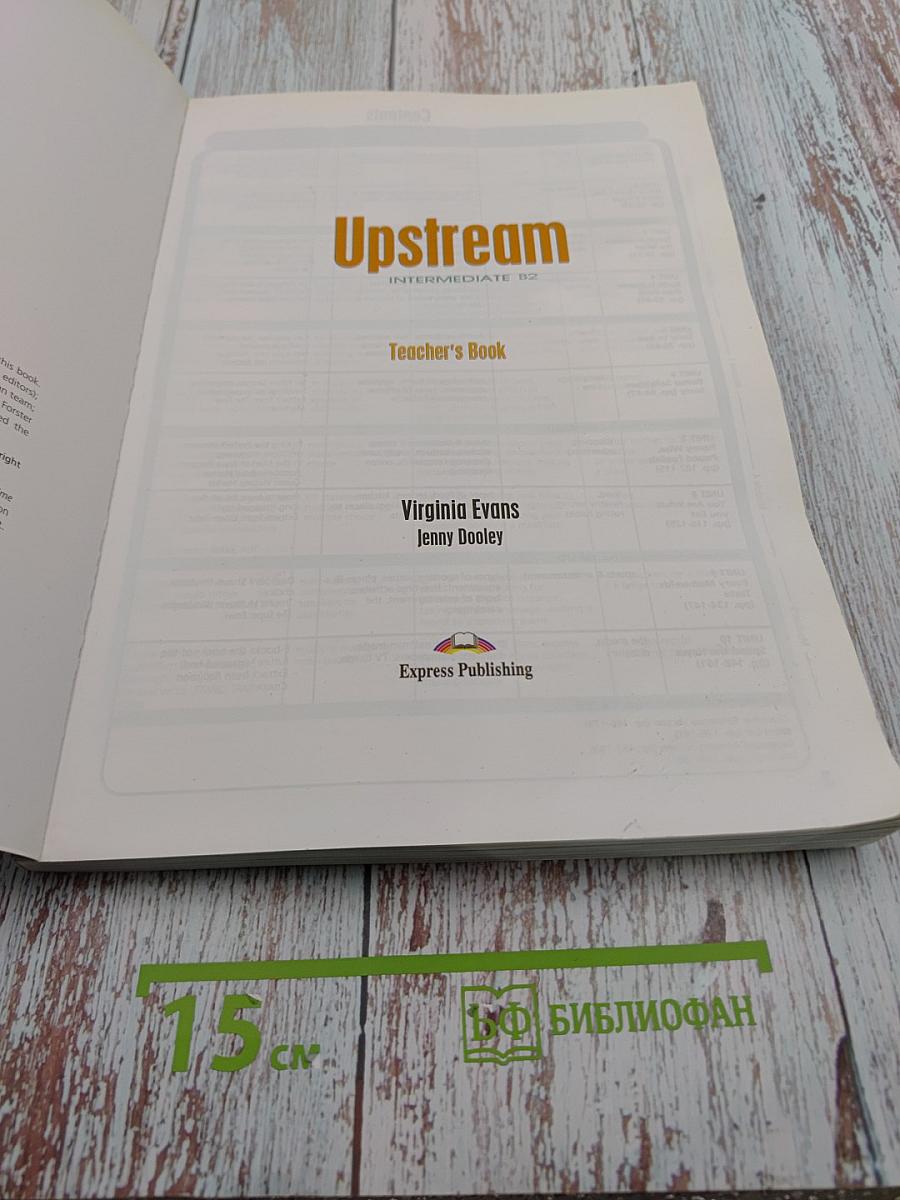 Upstream Intermediate B2 Teacher's Book