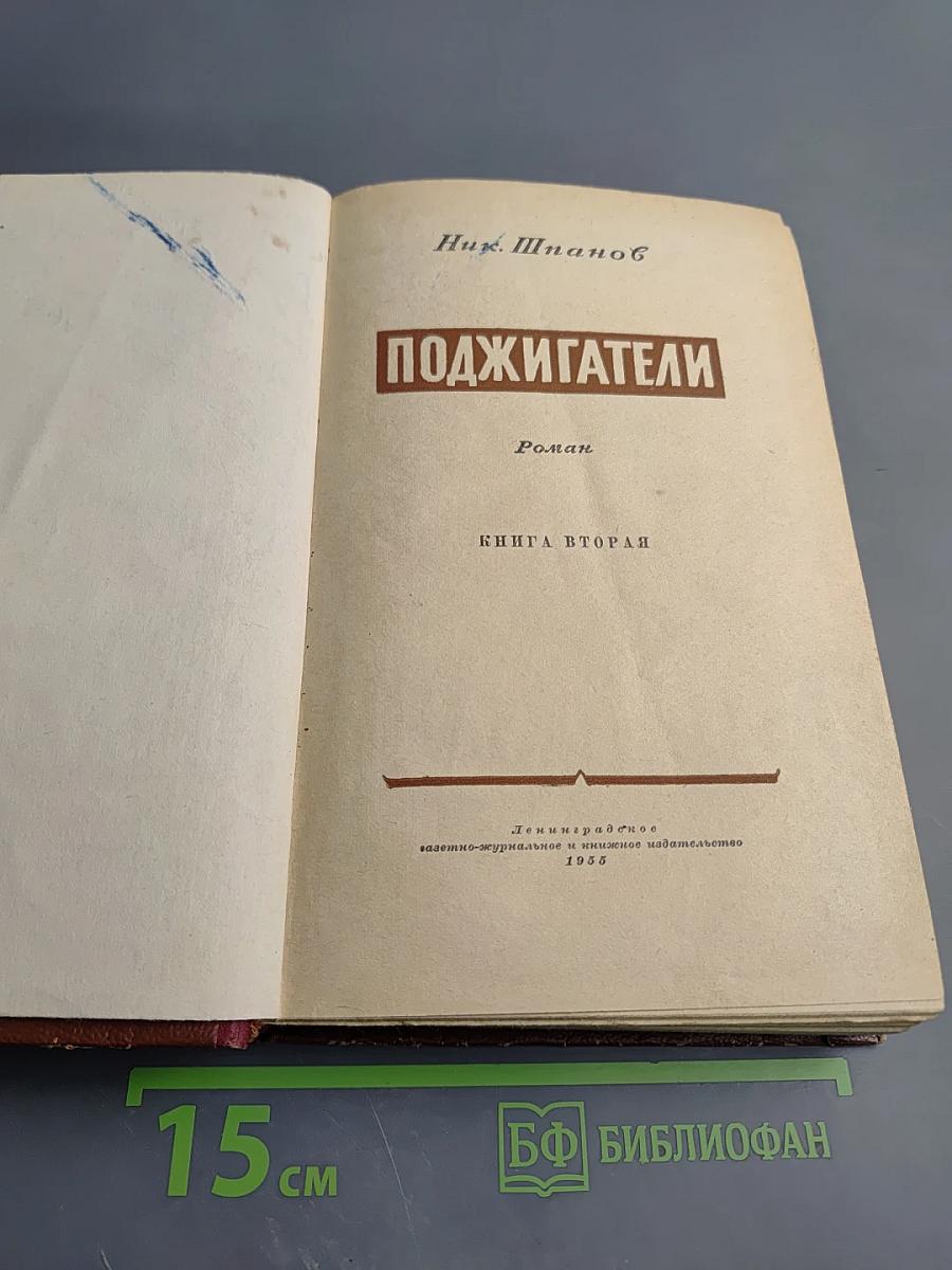 Поджигатели. Книга вторая