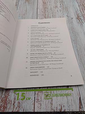 Consider The Issues Advanced Listening and Critical Thinking Skills Second Edition