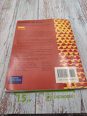 Consider The Issues Advanced Listening and Critical Thinking Skills Second Edition