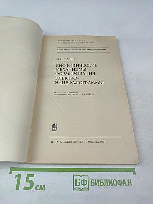 Биофизические механизмы формирования электроэнцефалограммы