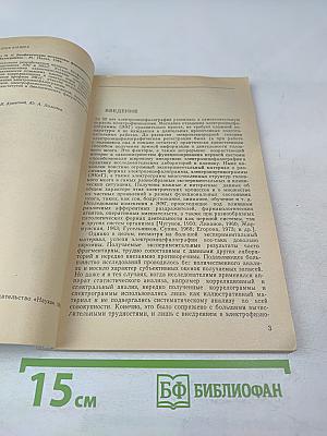 Биофизические механизмы формирования электроэнцефалограммы