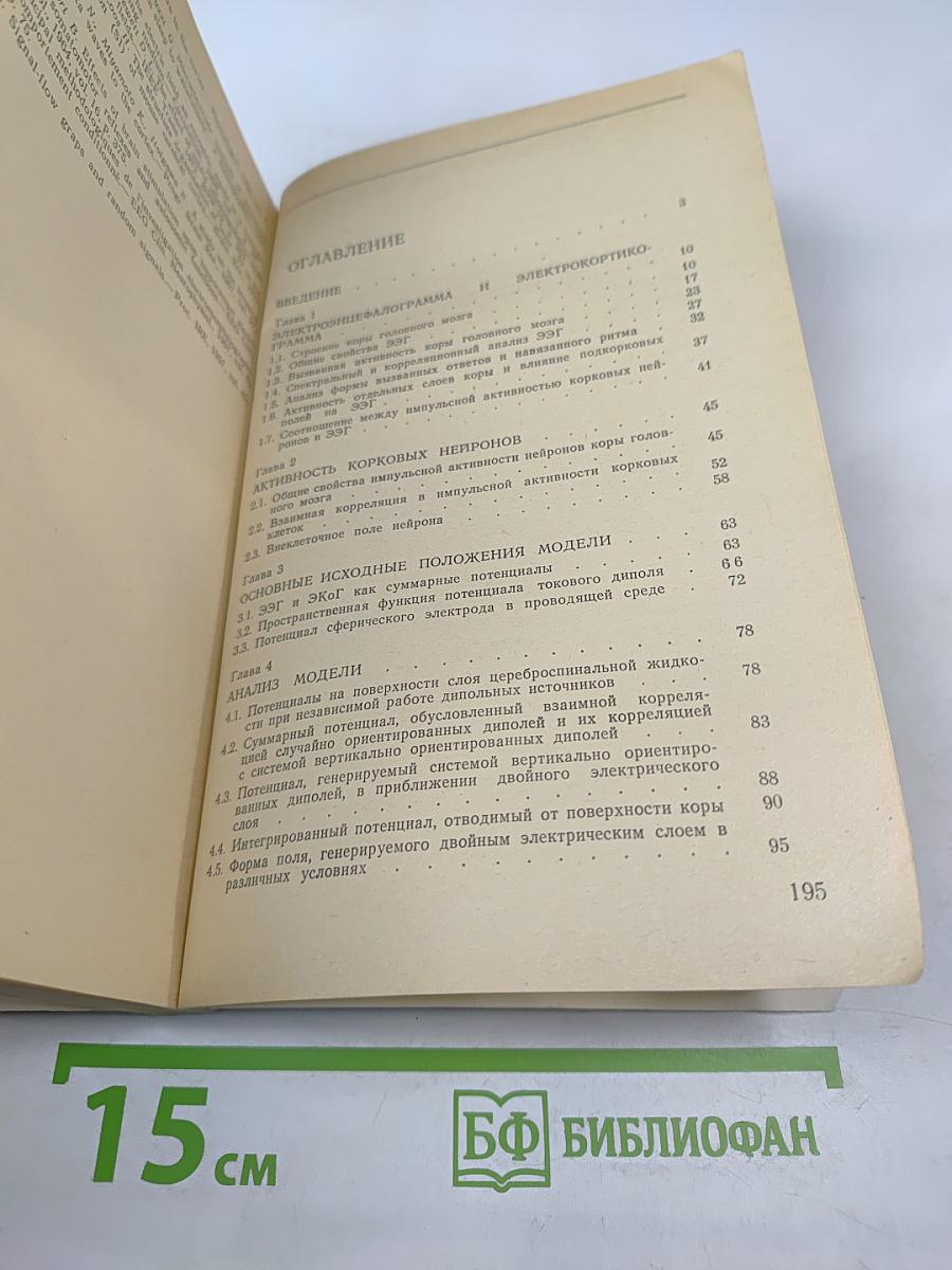 Биофизические механизмы формирования электроэнцефалограммы