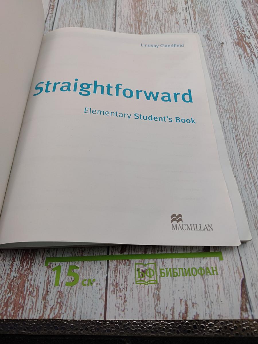 Straightforward Elementary Student's Book