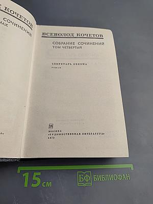 Секретарь обкома. Роман