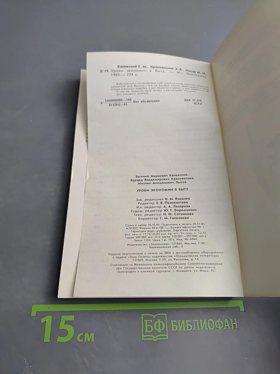 Уроки экономии в быту