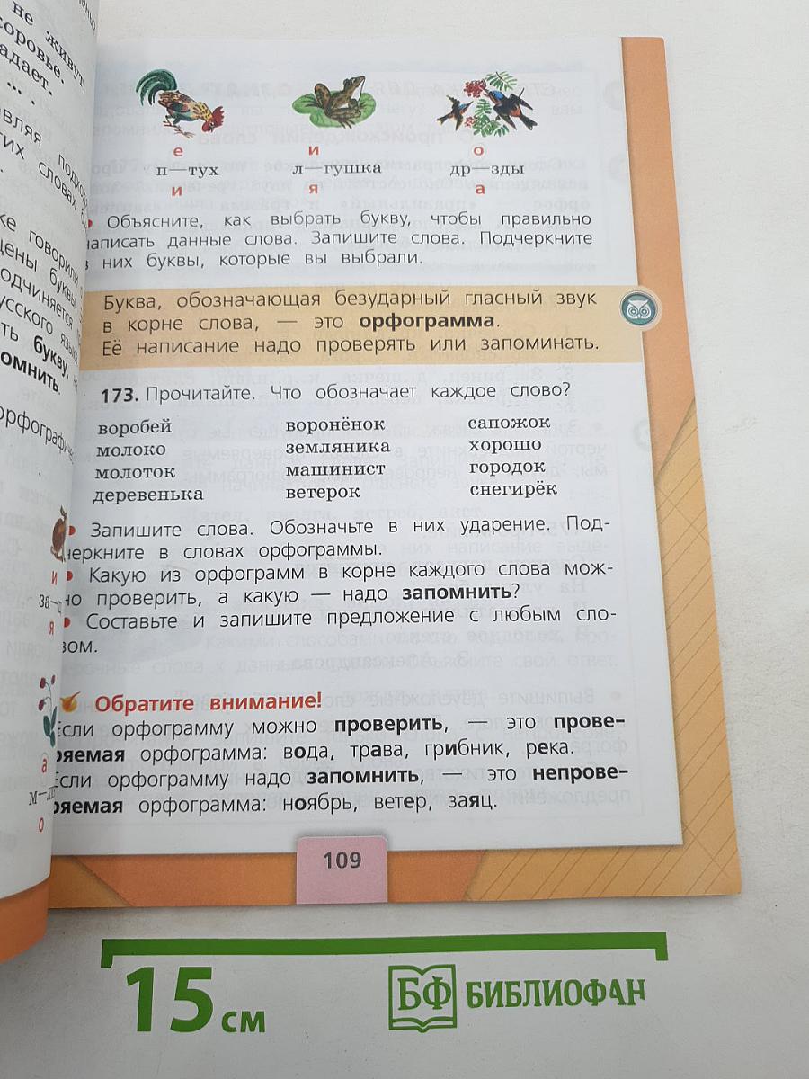 Русский язык. 2 класс. Часть 1