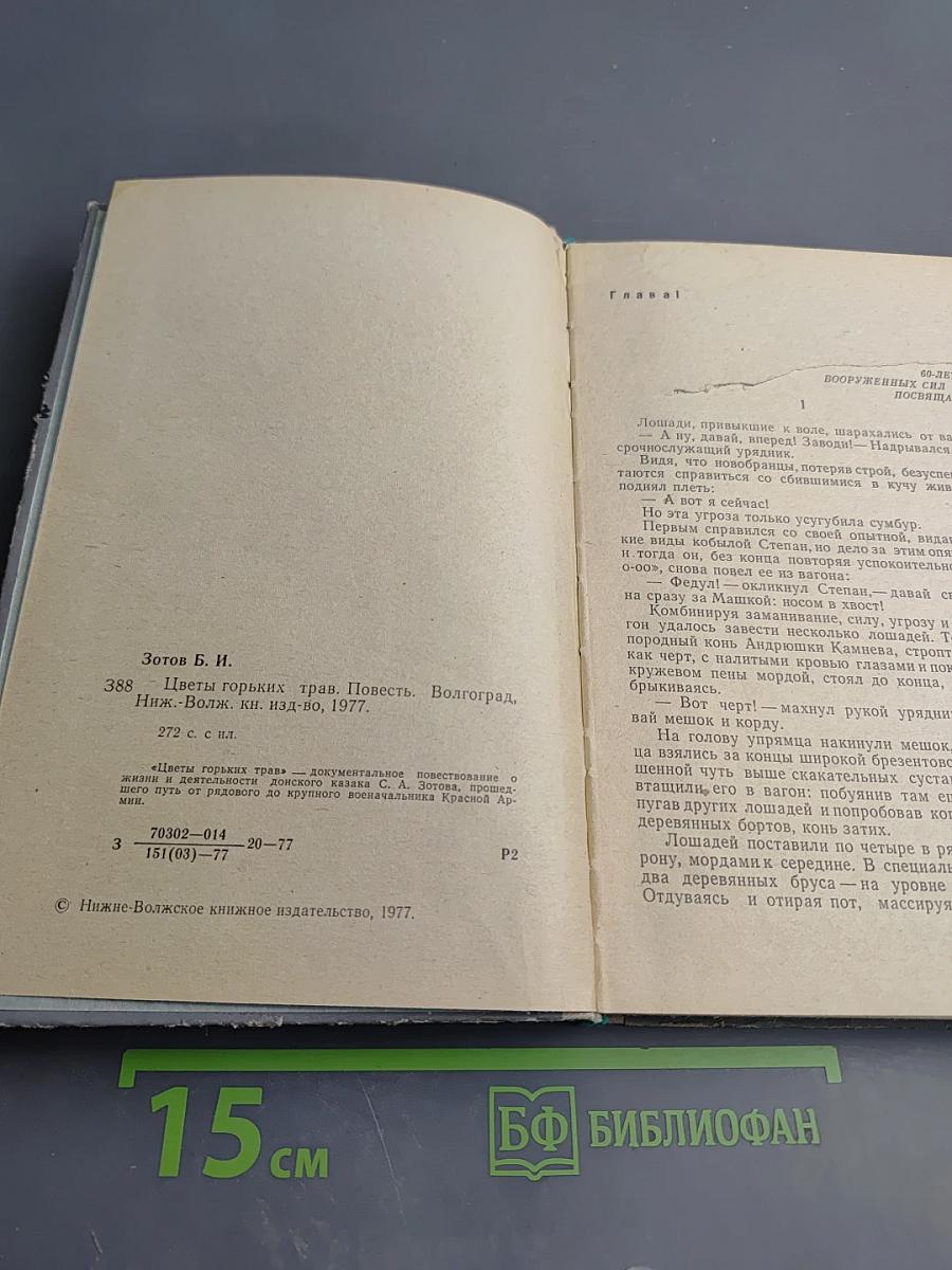 Цветы горьких трав