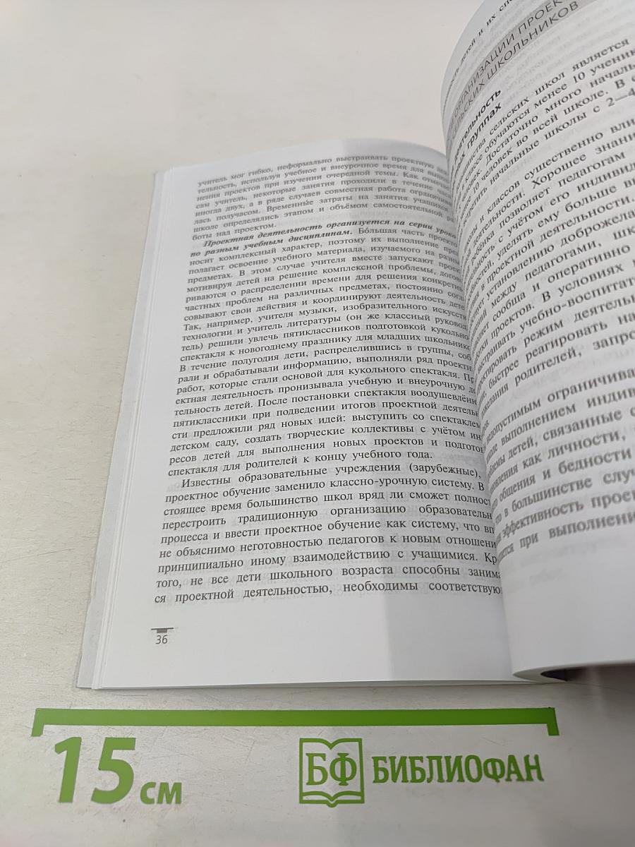 Проектная деятельность школьников в разновозрастных группах
