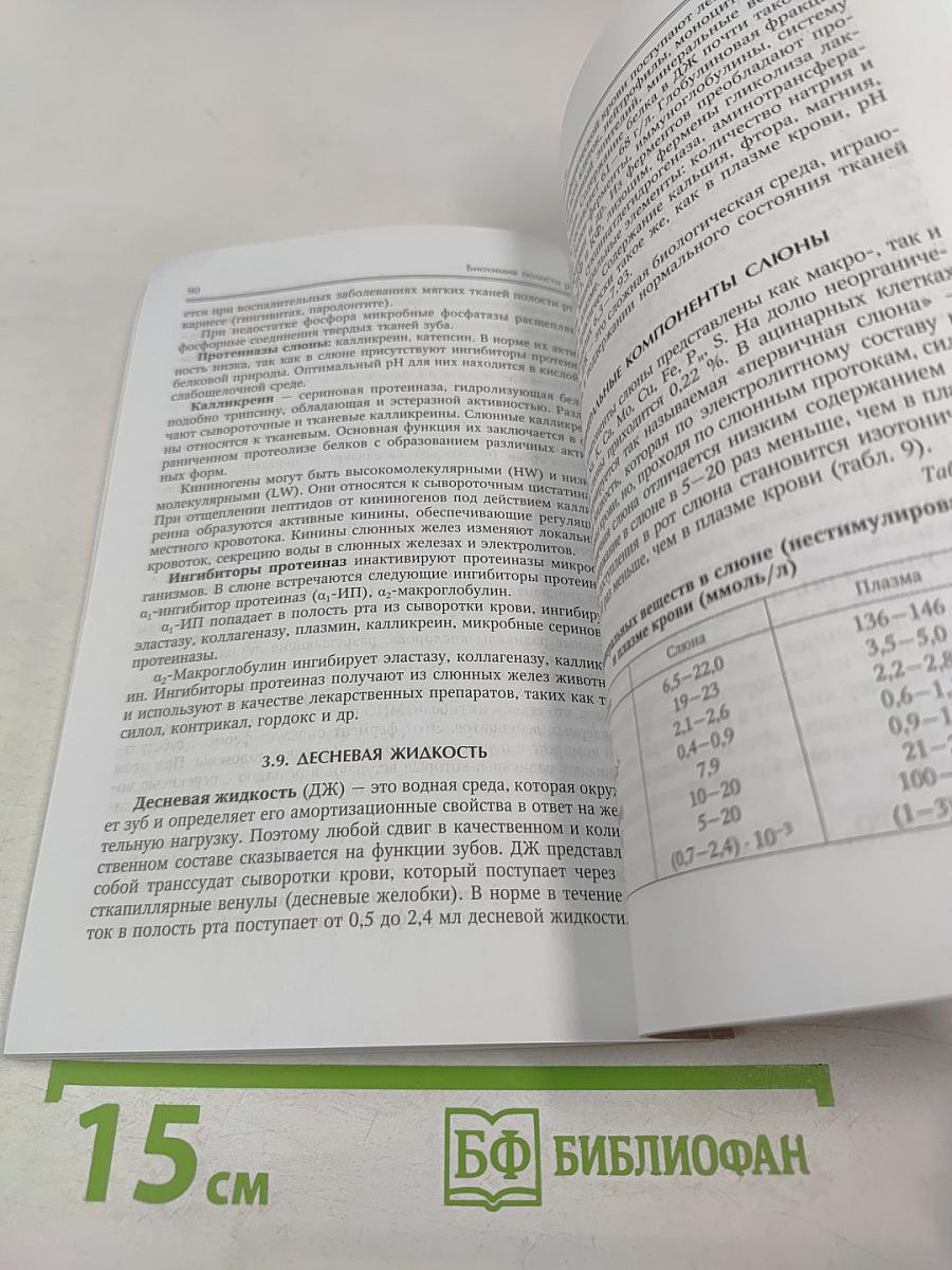 Биохимия полости рта