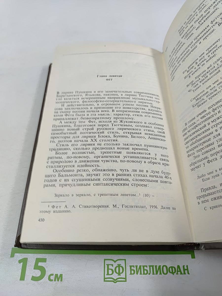 Очерки по истории русского литературного стиля. Повествовательная проза и лирика