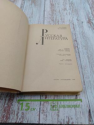 Русская литература 9 класс