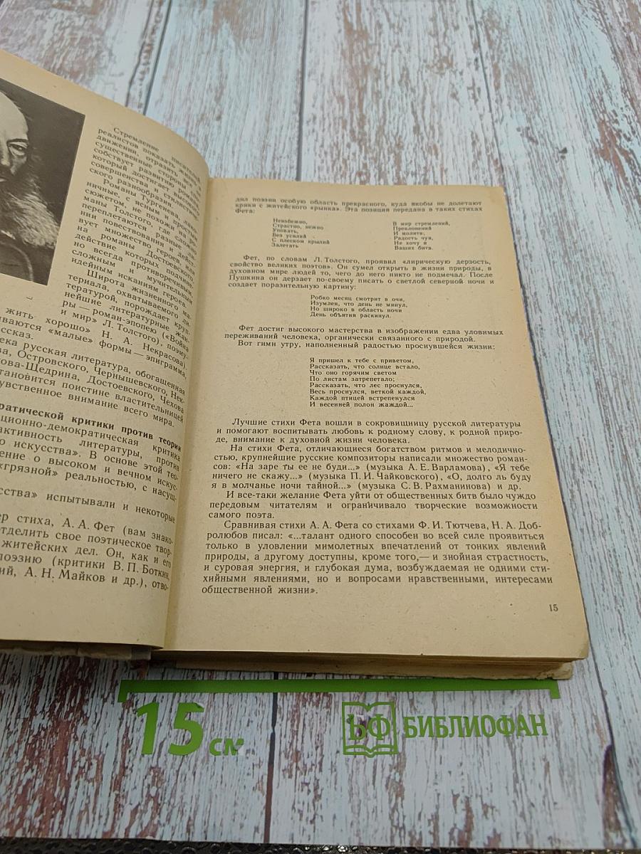 Русская литература 9 класс