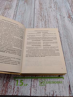 Словарь синонимов и антонимов для школьников