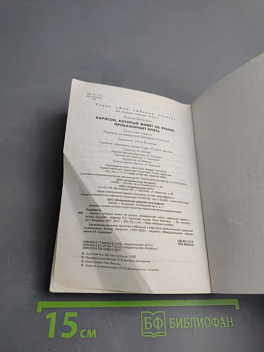 Карлсон, который живёт на крыше, проказничает опять