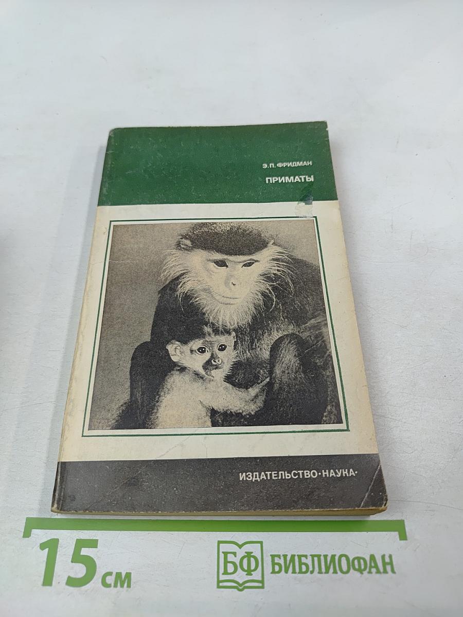 Приматы. Современные полуобезьяны, обезьяны и человек