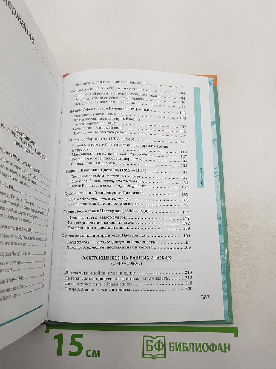 Литература. Учебник для 11 класса (базовый уровень). В двух частях. Часть 2