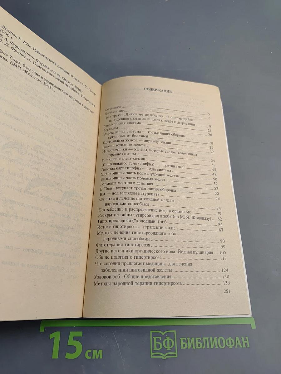 Очищение и лечение эндокринной системы. Щитовидная железа