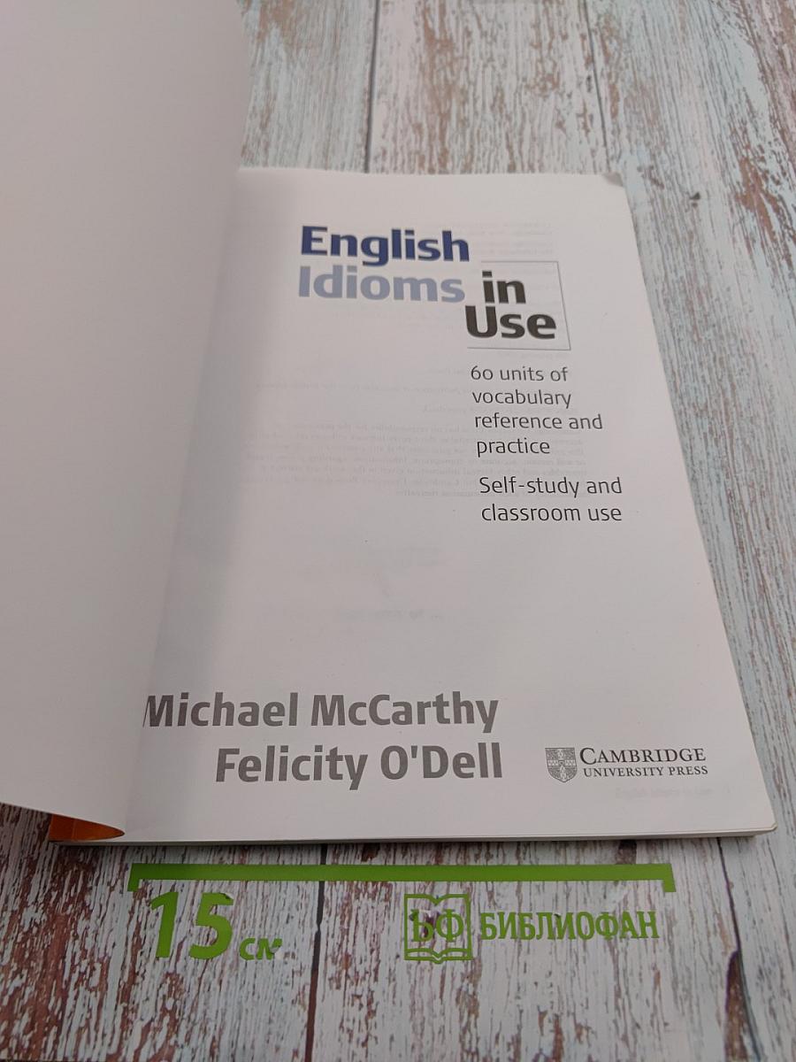 English Idioms in Use Intermediate