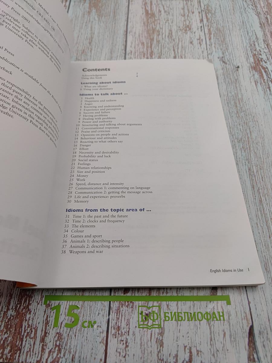 English Idioms in Use Intermediate