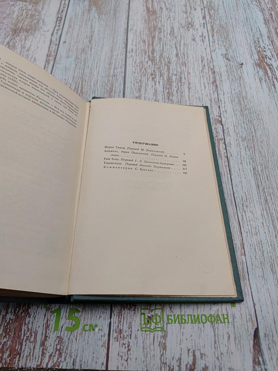 Собрание сочинений в 15 томах. Том четвертый: Мария Тюдор; Анджело, тиран Падуанский; Рюи Блаз; Торквемада