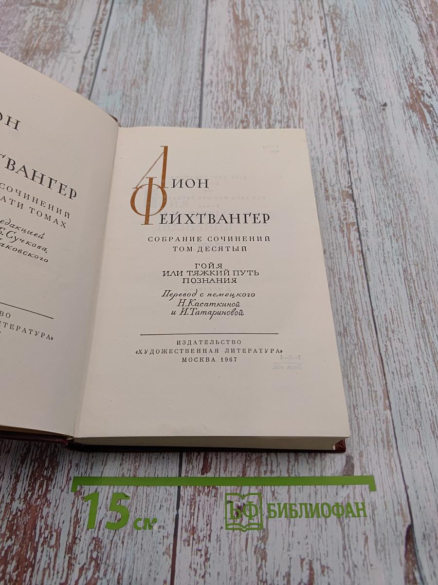 Гойя или тяжкий путь познания