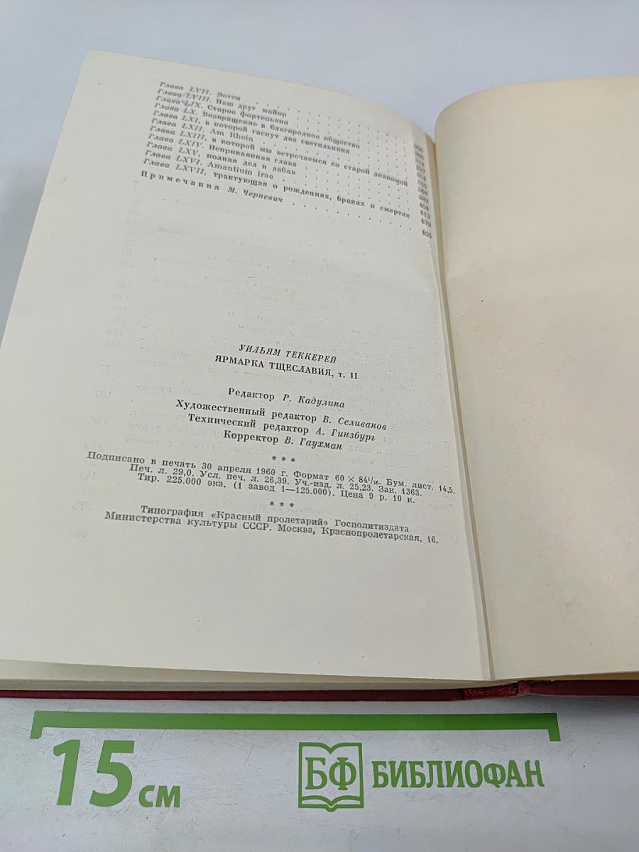 Ярмарка тщеславия. Том второй