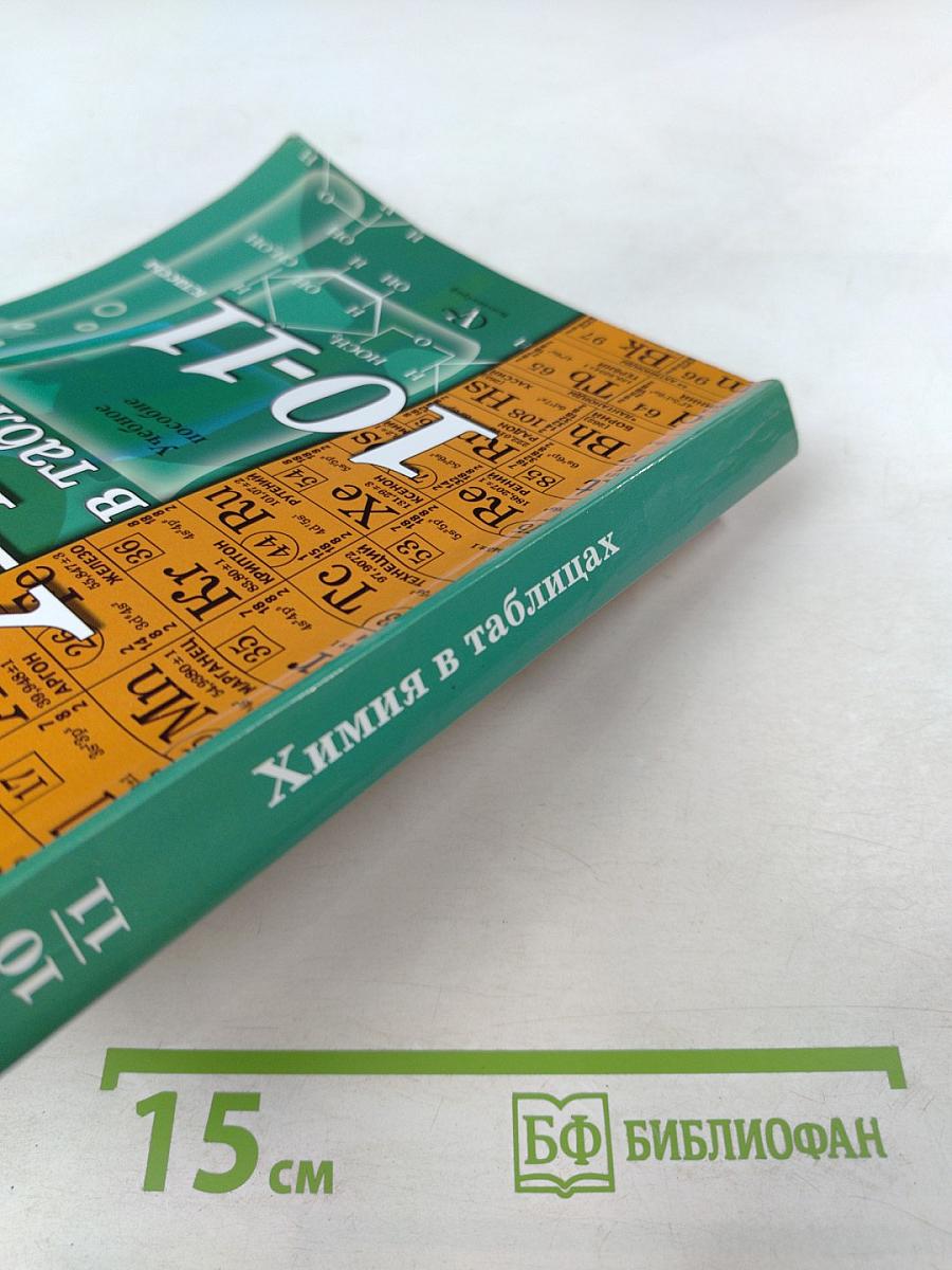 Химия в таблицах. 10-11 классы. Учебное пособие