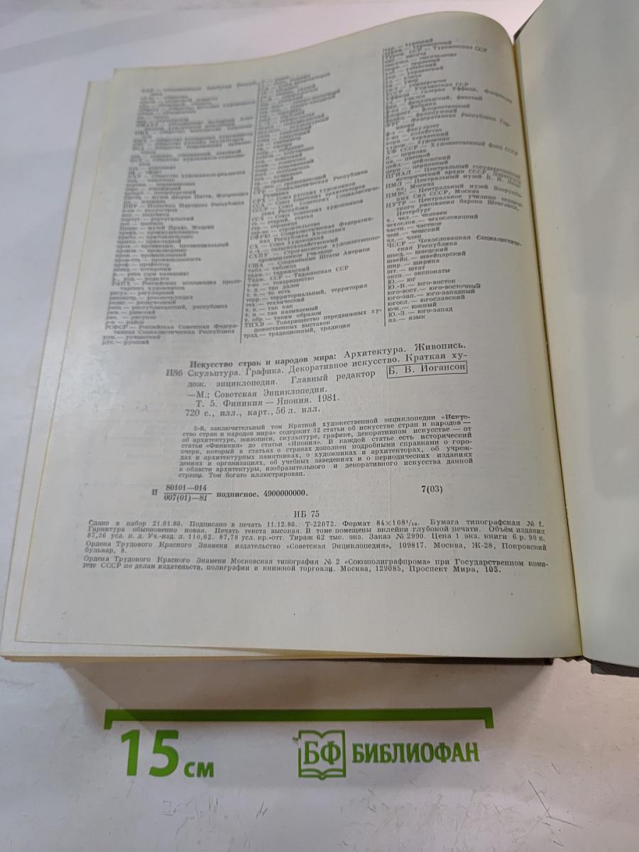 Краткая художественная энциклопедия. Искусство стран и народов мира
