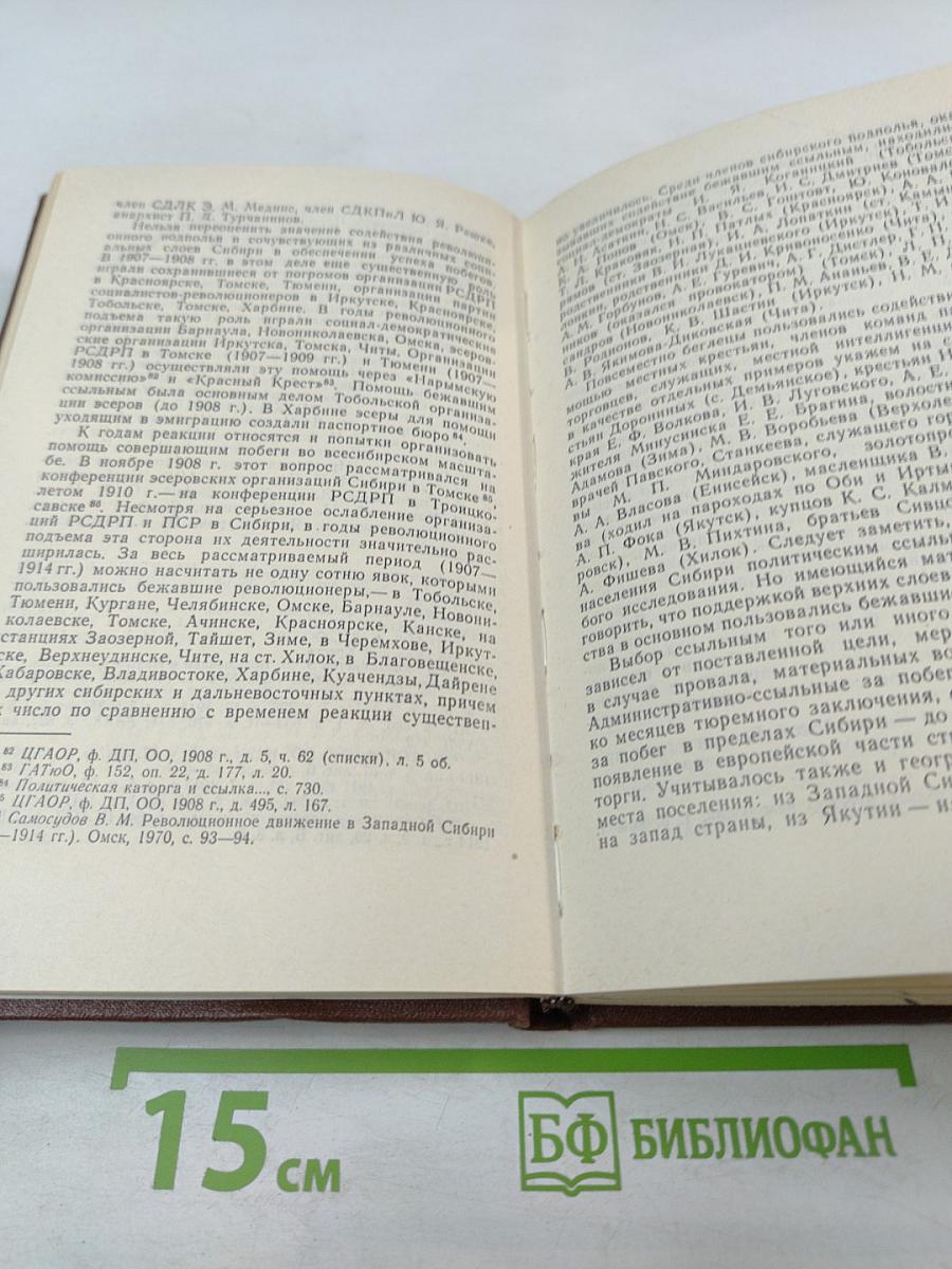 Ссылка и общественно-политическая жизнь в Сибири (XVIII - начало XX в.)