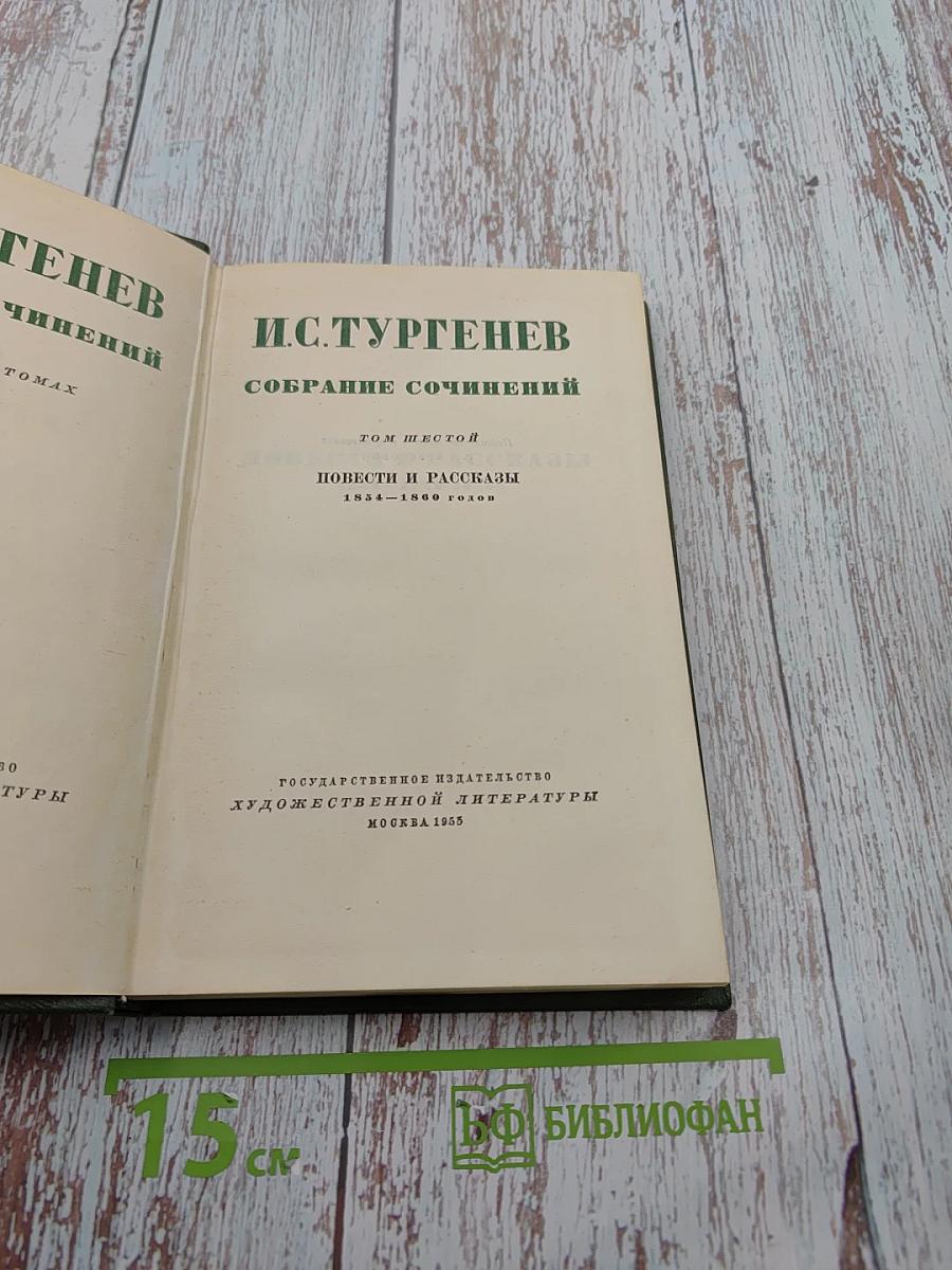 Собрание сочинений. Том шестой: Повести и рассказы 1854-1860 годов