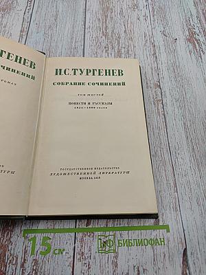Собрание сочинений. Том шестой: Повести и рассказы 1854-1860 годов