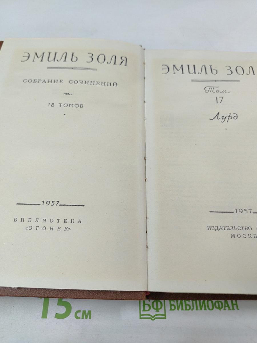 Собрание сочинений. Том 17. Лурд