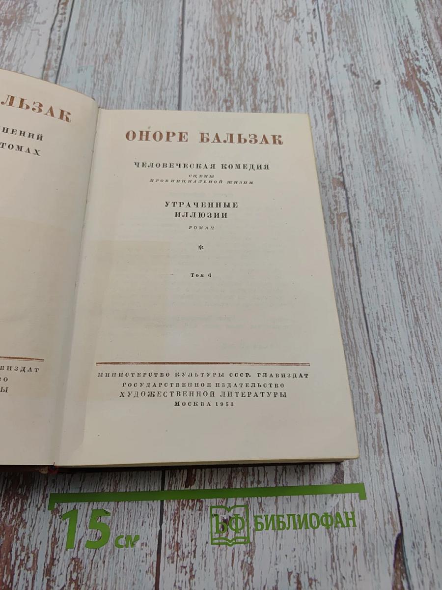 Утраченные иллюзии. Том 6